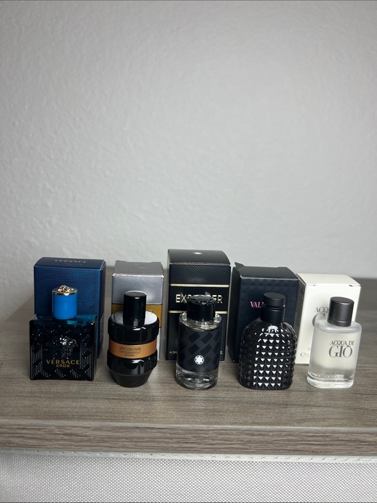Giorgio Armani Other - Men’s Cologne Minis Mont Blanc, Versace, Valentino, Viktor Rolf & Acqua Di Gio